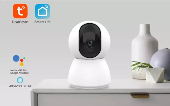 2MP 1080P TUYA Smart Life APP Беспроводная PTZ IP купольная камера AI Humanoid Автоматическое отслеживание Домашняя безопасность CCTV Домофон Радионяня
