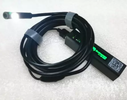 2MP WIFI/USB эндоскоп с двумя объективами, беспроводная камера для бороскопа, отоскоп, ручной цифровой микроскоп с видом сбоку на 90 градусов