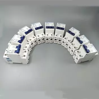 2P AC MCB TOB1-63 C тип 230/400 В~ 50 Гц/60 Гц Мини-выключатель 6A 10A 16A 20A 25A 32A 40A 50A 63A