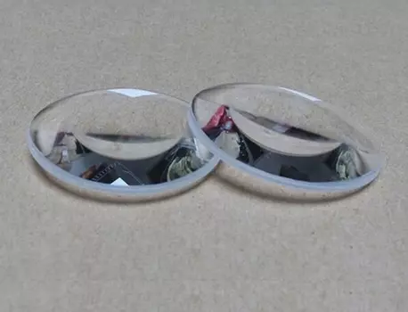 2 шт., 42 мм, оптическое стекло, призма, круглая положительная выпуклая линза K9, DIY увеличительная лупа, очки VR, телескоп, бинокуляр, подарок для детей