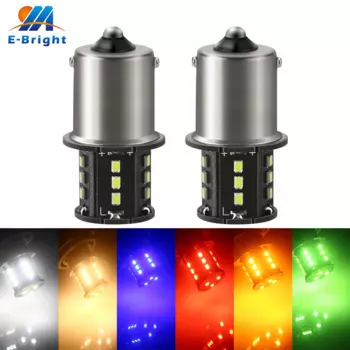 2 шт., автомобильные светодиодсветодиодный лампы 12 В 2016 LED P21/5W BA15S BAY15D P27/7 W 3156 3157 W21/5W