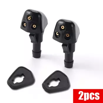 2 шт., 3 отверстия, насадки для омывателя лобового стекла для Suzuki Swift Alto SX4 38480-56K00-000, наборы для очистки струйной воды, универсальные