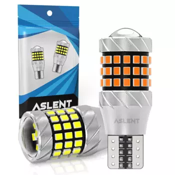 2 шт. 921 светодиодная лампа заднего хода белая 300% супер яркая 360 ° люмен T15 912 Замена с проектором для резервных лампочек