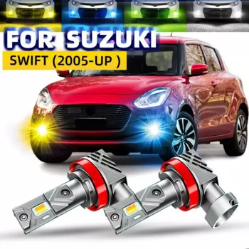 2 шт., передние противотуманные фары для Suzuki SWIFT 3 5 MZ EZ AZ 2008 2009 2010 2011