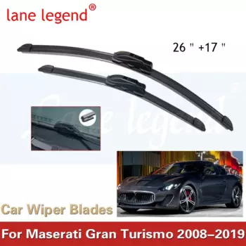 Щетки стеклоочистителя переднего лобового стекла для Maserati Gran туризма 2008-2019 2009 2010 2011 2017 2018, аксессуары для ветрового стекла, 2 шт.