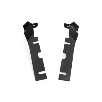 2pcs Hood Ditch Light Bar Mount Brackets For Dodge Ram 1500 2500 3500 2010-2018 Accessory Part