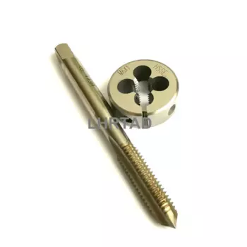 2 шт. HSSE спиральная точка с прямой рифленой резьбой, метрическая пробка, набор метчиков M6 M6X1 M6X1.25, машинный метчик M6X0,75 M6X0,5, ручной метчик