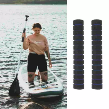 2Pcs KayakPaddleNonSlipSpongeGripsWrapsAccessoriesDurableBreathableKayakingSuppliesOralPolesProtective