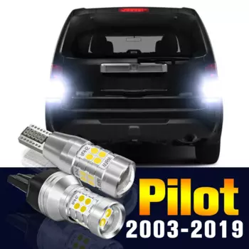 2 шт. светодиодные лампы заднего хода для Honda Pilot 2003-2019 2009 2010 2011 2012 2013 2014 2015 2016 2017 2018 аксессуары