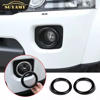 2 шт., накладки на переднюю противотуманную фару для Land Rover Discovery 4 LR4 2014-16