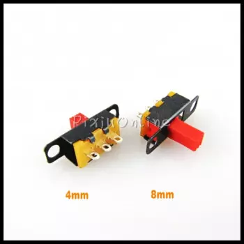 Мини пластиковые переключатели Pixiuonline 4 мм/8 мм