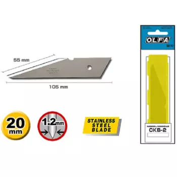 Запасные лезвия для ножей Olfa CKB-2