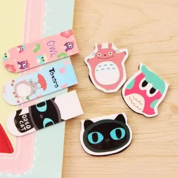 Магнитные закладки Leaffei с животными 2 шт.