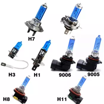 2 шт. Супер яркий автомобильный фонарь H1 H3 H4 H7 H8 H9 H11 H15 9005 HB3 Авто галогенная лампа Противотуманные фары 55 Вт 12 В 6000 К Белые фары