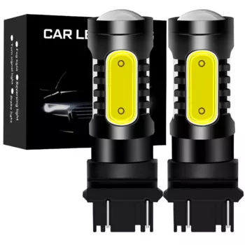 2 шт. T25 LED 3157 7440 W21W 7443 W21/5W Лампы 1157 BAY15D 1156 P21W LED BA15S BAU15S PY21W Лампа для задних фонарей Стоп-сигналы