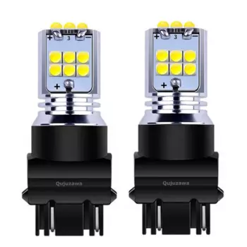 2 шт. обновления 3157 P27/7 Вт 3156 P27W светодиодный лампы стоп-сигнала лампа задний противотуманный фонарь для Jeep Patriot Wrangler Grand Cherokee GC Patriot