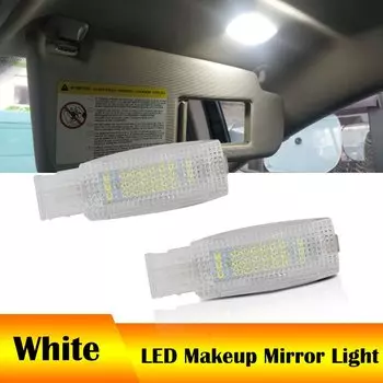 2шт OEM # 1К 094710971 N Для VW Golf 4 5 6 7 Passat B5 B6 B7 Автомобильные светодиодные лампы внутреннего солнцезащитного козырька зеркала для Volkswagen