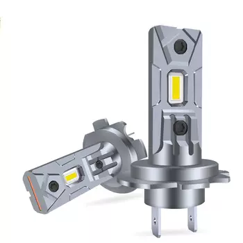 2шт светодиодные H1 H3 H7 автомобильные фары лампы безвентиляторные противотуманные фары H1 дневные ходовые огни супер яркие противотуманные фары 6000K 12V 24V