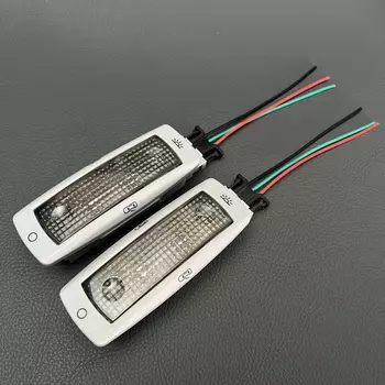 2шт задняя купольная лампа для чтения потолочный светильник жгут проводов 3B 0947291 Для VW Golf Passat Beetle Bora Superb Leon Черный Бежевый Серый