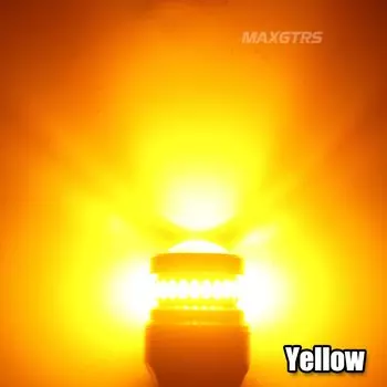 2x1156 BA15S P21W 1157 7440 7443 W21/5W 3157 BAZ15D BA15D P21/5W Bau15s Автомобильная лампа Светодиодная лампа заднего хода стоп-сигнал поворота 12 В