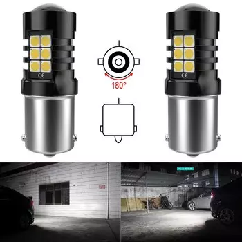 2x1156 BA15S P21W светодиодный Canbus W16W T15 T16 BAY15D светодиодный DRL светильник лампочка 1157 P21/5 Вт R5W 3157 7440 7443 для BMW Audi VW Benz Kia 12V