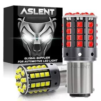 2x1157 BAY15D P21/5W 1156 BA15S P21W BAU15S PY21W светодиодный Canbus 3030 44SMD 7440 7443 W21W T20 лампа заднего тормоза