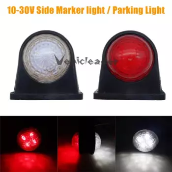 2x12 В/24 В светодиодный боковой габаритный фонарь, индикатор света грузовика, прицеп, грузовые фонари, фургон, караваны, безопасный указатель поворота, сигнальная лампа
