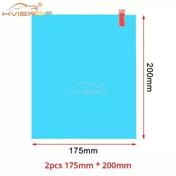 2X175*200 мм автомобильные наклейки непромокаемая пленка зеркало заднего вида дождь прозрачные прицелы дождливые дни обезвоживание внешние аксессуары инструменты