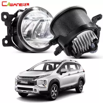 2X30 Вт 2017 лм передняя противотуманная фара для Mitsubishi Xpander 2018 2019 2020 2021 2022 2023 обновленная светодиодная противотуманная фара H11