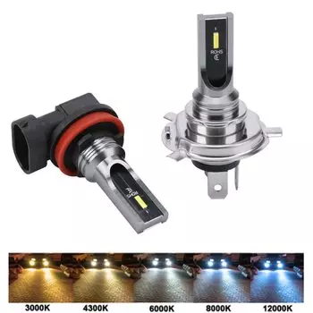 2x 16000LM H8 H11 H16JP светодиодный H4 H1 H3 Canbus 9005 HB3 9006 HB4 светодиодный противотуманный фонарь 9012 H16 P13W лампы 12V 24V автомобильные аксессуары