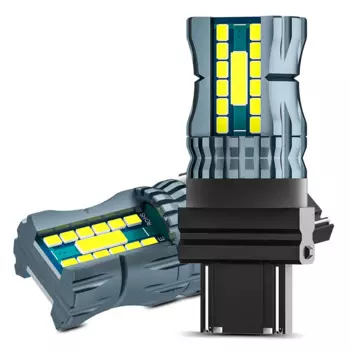 2x3157 P27/7W T25 3156 P27W T20 W21W WY21W 1157 P21/5W 1156 BA15S P21W светодиодный ная лампа автомобильная задняя фара фонарь заднего хода стоп-сигналов поворота