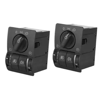 2X автоматический главный выключатель света, противотуманная фара, главный выключатель света 6240097 90437440 Для Opel Astra G Zafira A