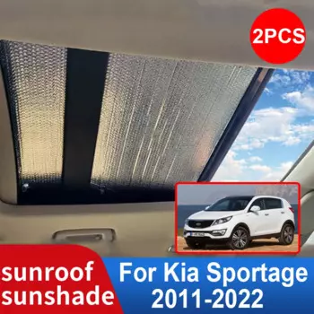 2x Автомобильный люк на крыше, солнцезащитный козырек для Kia Sportage QL SL KX5 2011-2022 2021 2019 2018 2017, солнцезащитный крем на крыше, теплоизоляционная крышка, ветровое стекло