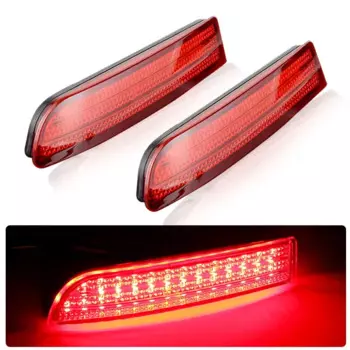 2X автомобильный светодиодный задний фонарь, стоянковый тормоз, отражатель заднего бампера для Toyota Avensis/Alphard Mki/Rav4, светодиодные задние фонари, противотуманный стоп-парк