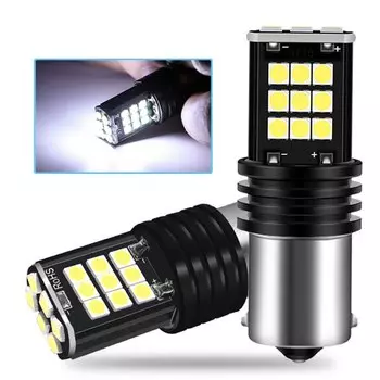 2x Canbus 1200LM 1156 BA15S P21W 7506 Светодиодная лампа для Opel Astra H J G Corsa D C Insignia Vectra B Zafira Mokka Meriva Vivaro Antar