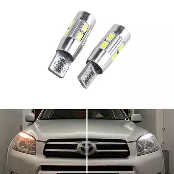 2x Canbus T10 W5W 168 194 Светодиодные боковые габаритные огни для Toyota RAV4 3rd. Ген. XA30 NonFL (2008)