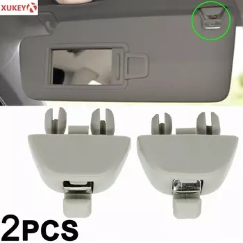 2x держатель вешалки для солнцезащитного козырька для Audi A6 C6 VW Passat B7 Polo Up! Skoda CITIGO RAPID Сиденье MII 6RD 857561 Y20 6R 0857561 Y20 Крючки