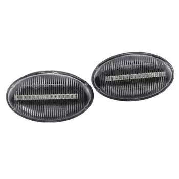 2x динамические светодиодные указатели поворота, боковой габаритный фонарь для Mercedes-Benz Smart W450 W452 A-Class W168 Vito W639 W447