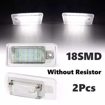 2x для Audi A3 8P A4 B6 B7 A5 A6 4F Q7 фонари номерного знака OEM #: 4H0943022 4H0943021