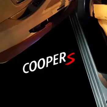 2X для BMW MINI Cooper One S R50 R52 R54 R53 R56 R58 R59 R60 F55 F56 F60 JCW Автомобильный светодиодный дверной проектор Courtesy Ghost Welcome Light