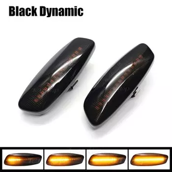 2x для Citroen C4 Picasso C3 C5 DS4 Peugeot 308 207 3008 5012, световой индикатор, динамический мигающий светодиодный боковой маркер, сигнал поворота, фонарь