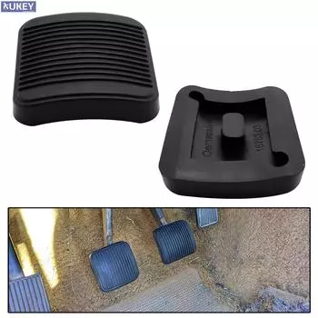 2x для Jeep Wrangler YJ TJ 1986-05 Cherokee XJ, накладка на педаль тормоза сцепления, резиновая крышка, защитный комплект, аксессуары 52002750 16753.03