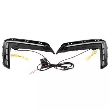 2X DRL для 2023 2024 Honda CR-V CRV светодиодный левая и правая дневная лампа, противотуманная лампа 12 В, Новая прозрачная