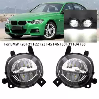 1 пара противотуманных фар в сборе для BMW F20 F21 F22 F23 F45 F46 F30 F31 F34 F32 F33 F36 Передний бампер Противотуманные фары аксессуар для противотуманных фар