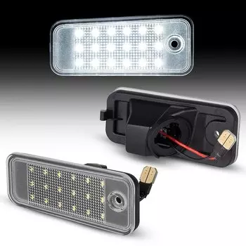 2x фонарь подсветки заднего номера санта фе 2 без ошибок, фонари для заднего номерного знака Hyundai Azera greatsanta Fe Sport Grand Santa Fe Maxcruz Kia Carens Rondo