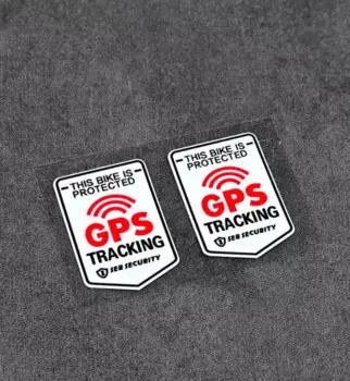 2x GPS-наклейка для украшения велосипеда, мотоцикла, предупреждающая наклейка, автомобильный Стайлинг, виниловая лента, водонепроницаемая