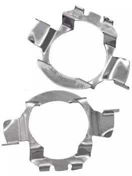 2x H7 светодиодный держатель лампы для автомобильных фар, адаптер, цоколь H7 HID для Benz BMW Audi, автоматическое крепление для фар