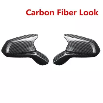 2x крышка зеркала для Chevy Camaro SS RS ZL1 LT 2016 2017 2018 2019 2020 2021, крышка бокового зеркала заднего вида в стиле рога