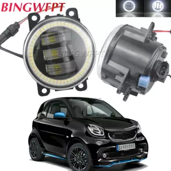 2X Led Angel Eye DRL для Smart Fortwo Forfour 453 2014 2015 2016 2017 2018