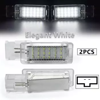 2x LED подсветильник двери багажника для VW Jetta Caddy UP T5 T6 Touareg Scirocco Atlas Фольксваген шаран, Фольксваген Бора Gol Fox EOS